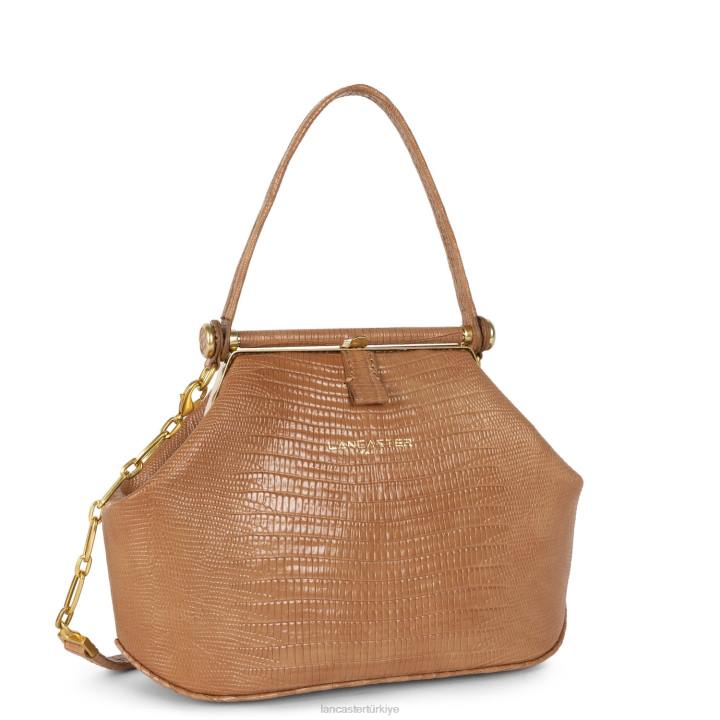 kadınlar mini çanta stüdyo rüyası deve lezard Lancaster Paris çanta H0LP62