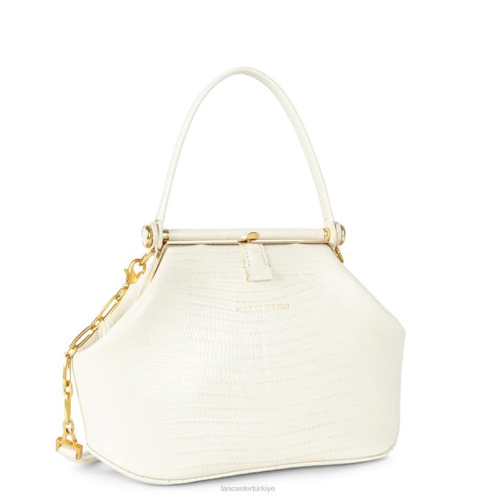 kadınlar mini çanta stüdyo rüyası ekru-lezard Lancaster Paris çanta H0LP63