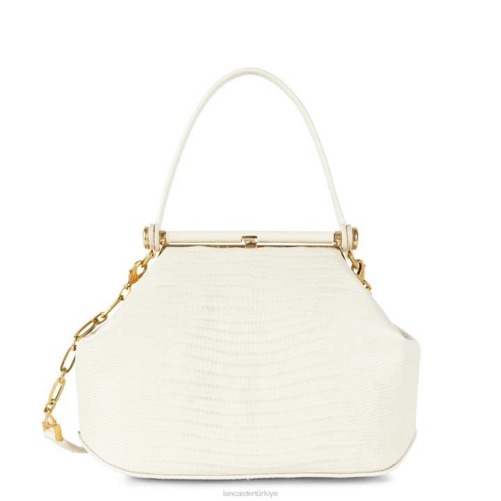 kadınlar mini çanta stüdyo rüyası ekru-lezard Lancaster Paris çanta H0LP63