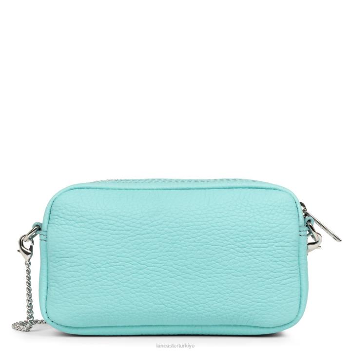 kadınlar mini çapraz çanta stüdyo mimi mavi lagün Lancaster Paris çanta H0LP19