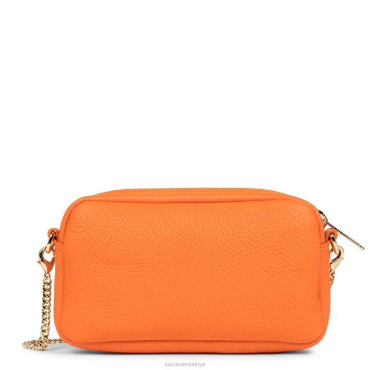 kadınlar mini çapraz çanta stüdyo mimi turuncu Lancaster Paris çanta H0LP31