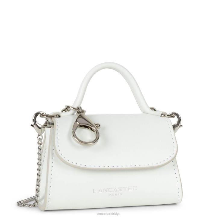 kadınlar mini bozuk para cüzdanı bile tatlı beyaz Lancaster Paris çanta H0LP246
