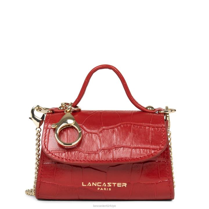 kadınlar mini bozuk para cüzdanı egzotik lezard ve timsah cn allık Lancaster Paris çanta H0LP253