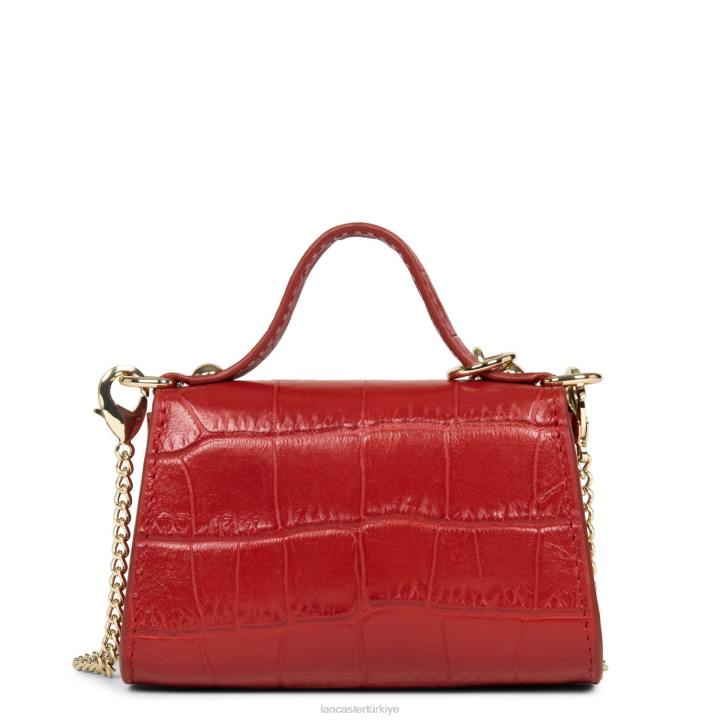 kadınlar mini bozuk para cüzdanı egzotik lezard ve timsah cn allık Lancaster Paris çanta H0LP253