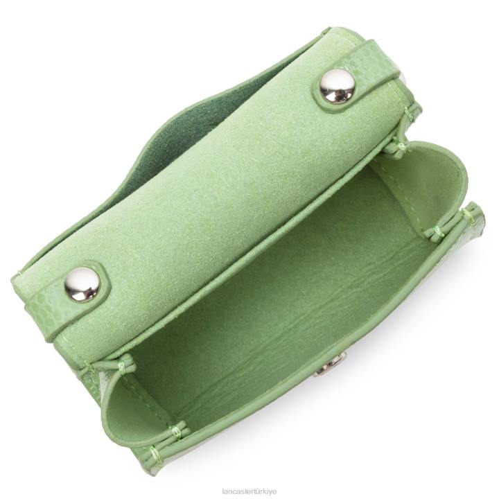 kadınlar mini bozuk para cüzdanı lucertola yeşim Lancaster Paris çanta H0LP263