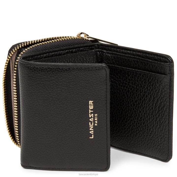 kadınlar mini sırt sırta cüzdan dune kara Lancaster Paris çanta H0LP177