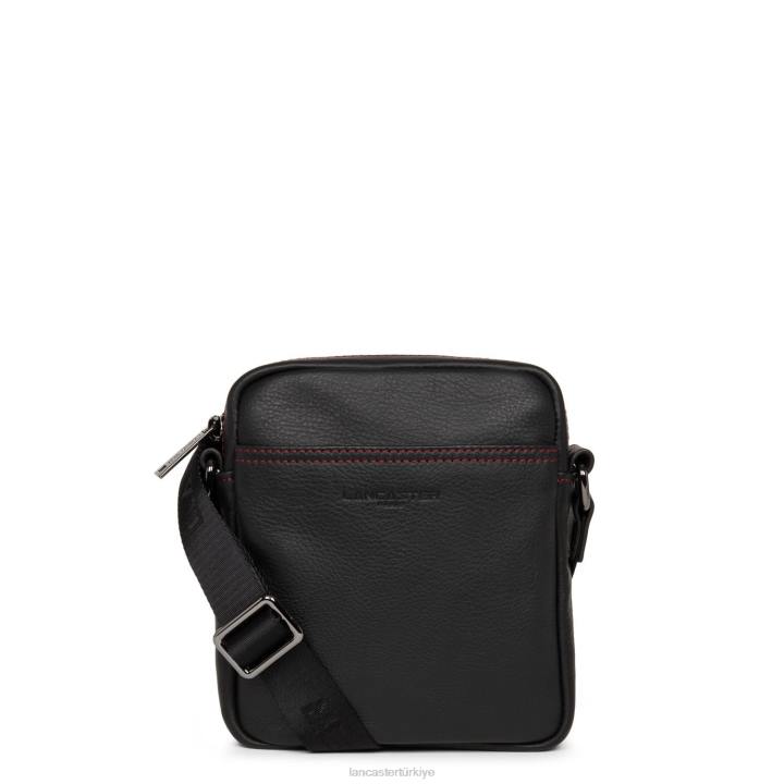 kadınlar mini yumuşak vintage homme kara allık Lancaster Paris çanta H0LP288