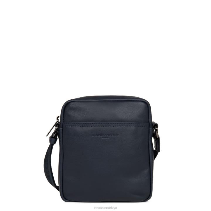 kadınlar mini yumuşak vintage homme mavi fonce Lancaster Paris çanta H0LP293