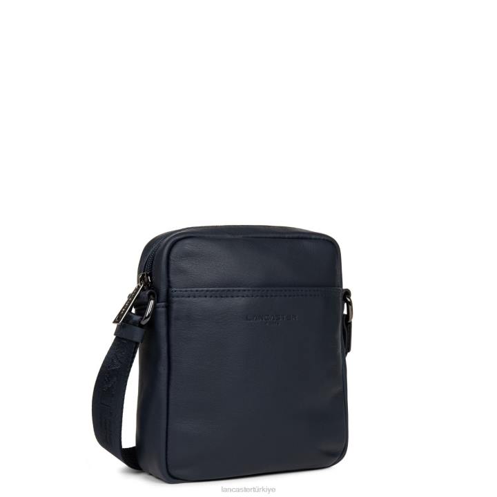 kadınlar mini yumuşak vintage homme mavi fonce Lancaster Paris çanta H0LP293