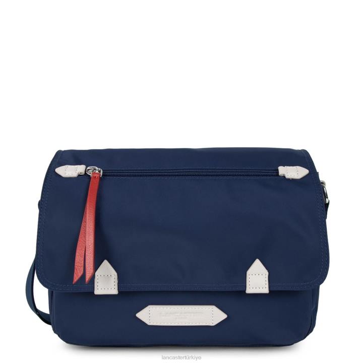 kadınlar askılı çanta temel spor bleu fonce-bej-allık Lancaster Paris çanta H0LP4107