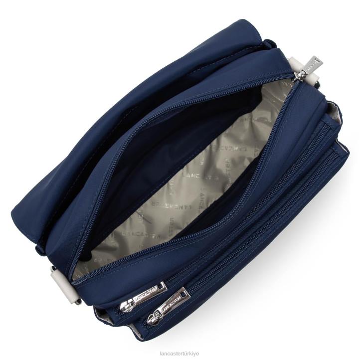 kadınlar askılı çanta temel spor bleu fonce-bej-allık Lancaster Paris çanta H0LP4107
