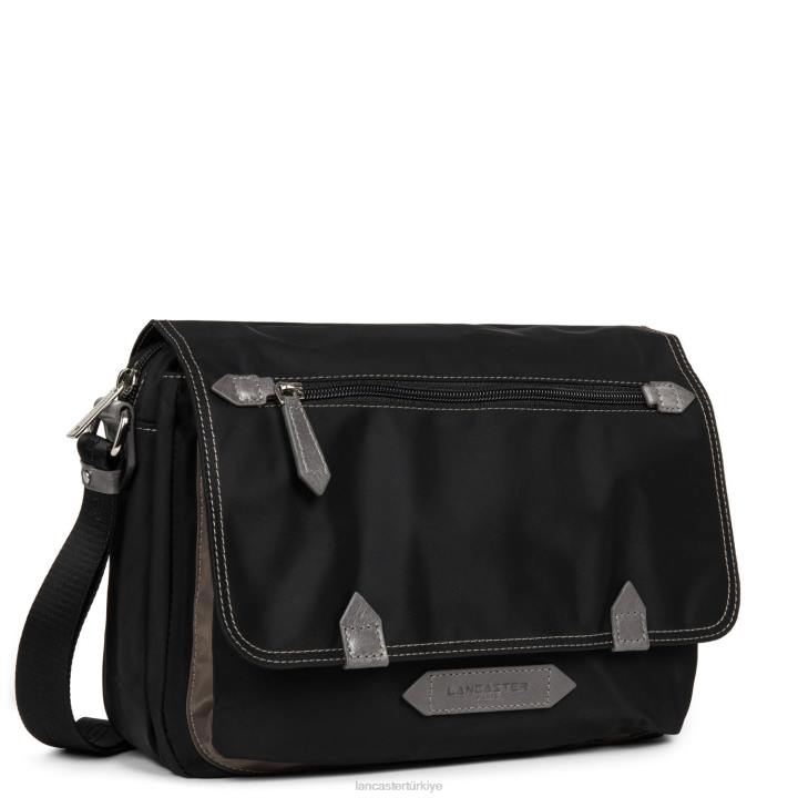 kadınlar askılı çanta temel spor noir-taupe-galet Lancaster Paris çanta H0LP4103