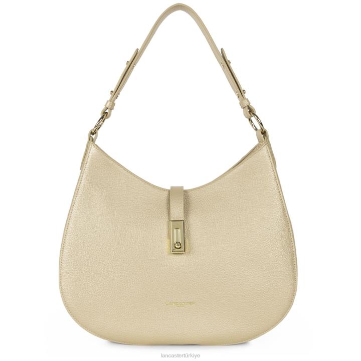 kadınlar büyük omuz çantası foulonne milano Şampanya Lancaster Paris çanta H0LP3743