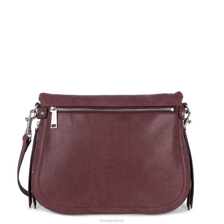 kadınlar büyük omuz çantası santa fe lisi bordo Lancaster Paris çanta H0LP4267