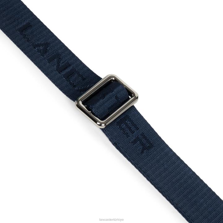 kadınlar küçük muhabir çantası temel premium mavi fonce Lancaster Paris çanta H0LP4062