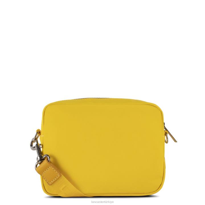 kadınlar küçük muhabir çantası temel premium sarı Lancaster Paris çanta H0LP4065