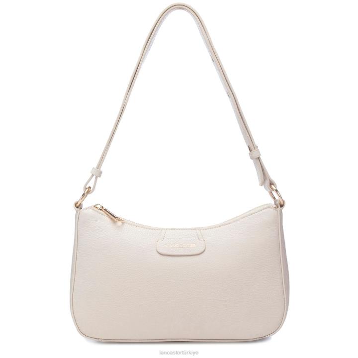kadınlar küçük omuz çantası ekru Lancaster Paris çanta H0LP4209