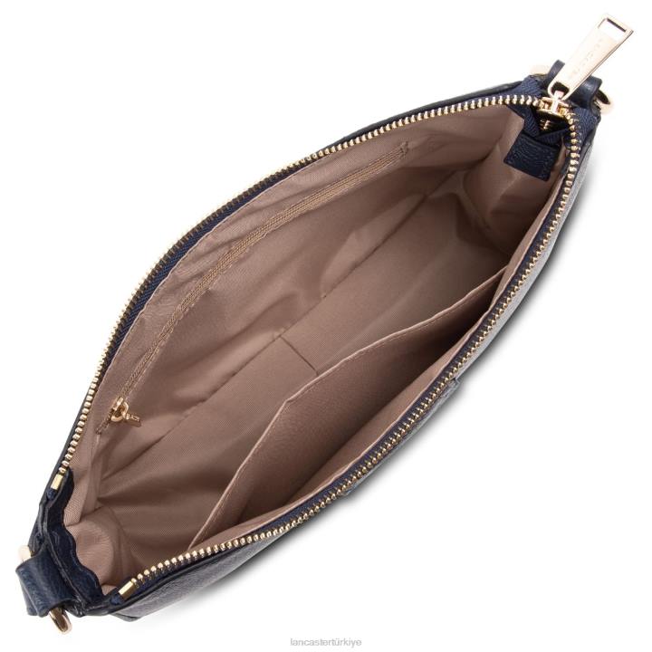 kadınlar küçük omuz çantası mavi fonce Lancaster Paris çanta H0LP4210