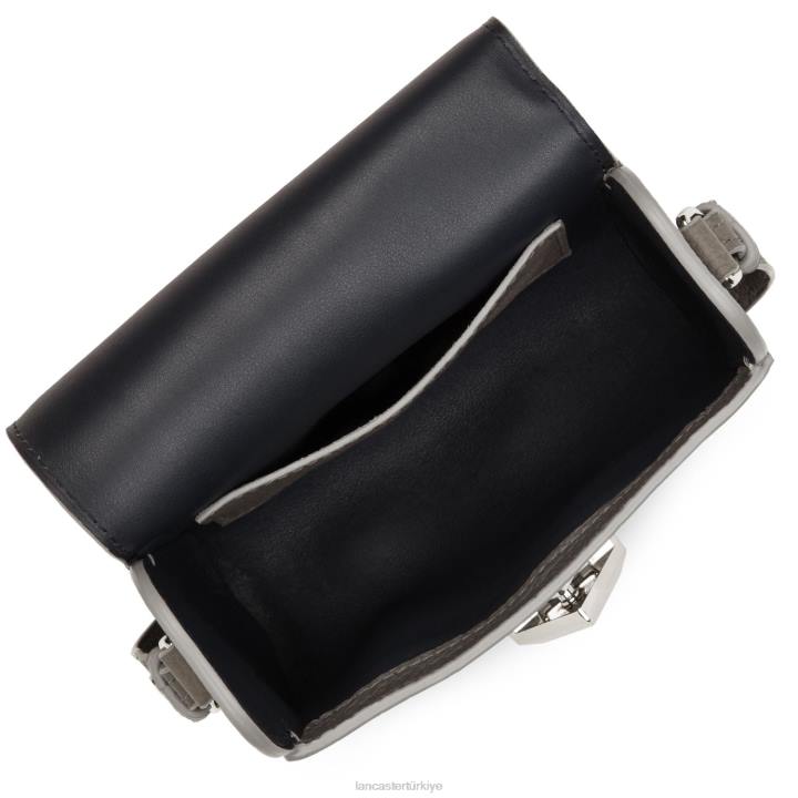 kadınlar kutu çanta leo Gris Lancaster Paris çanta H0LP4458