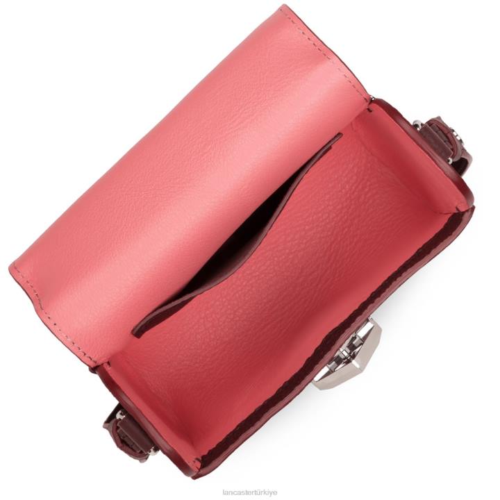 kadınlar kutu çanta leo bordo Lancaster Paris çanta H0LP4453