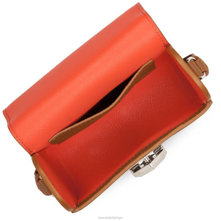 kadınlar kutu çanta leo deve Lancaster Paris çanta H0LP4454