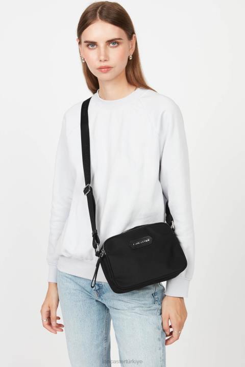 kadınlar m muhabir çantası temel premium kara Lancaster Paris çanta H0LP4068