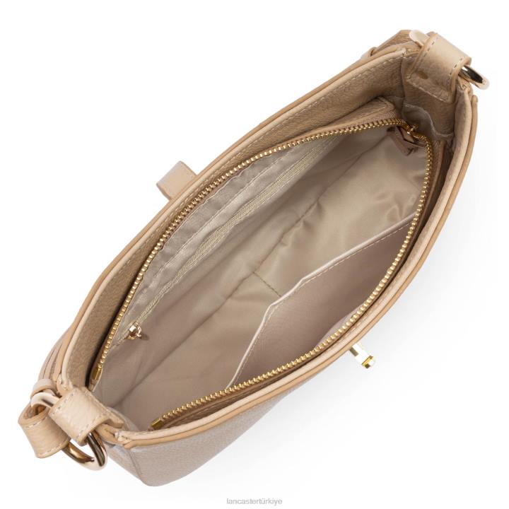 kadınlar m omuz çantası foulonne milano bej fonce Lancaster Paris çanta H0LP3780