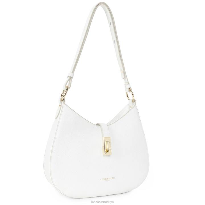 kadınlar m omuz çantası foulonne milano beyaz Lancaster Paris çanta H0LP3772