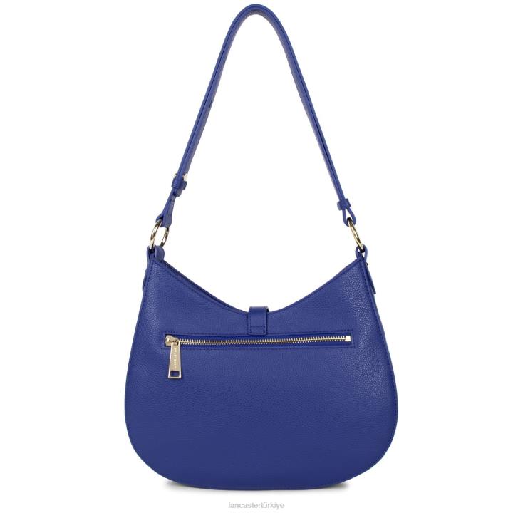 kadınlar m omuz çantası foulonne milano bleu elektrik Lancaster Paris çanta H0LP3759