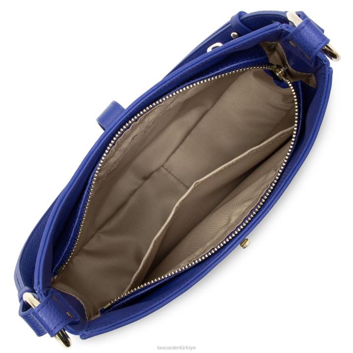 kadınlar m omuz çantası foulonne milano bleu elektrik Lancaster Paris çanta H0LP3759