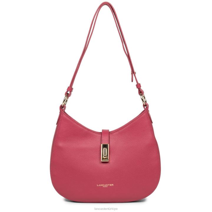 kadınlar m omuz çantası foulonne milano fuxia Lancaster Paris çanta H0LP3766