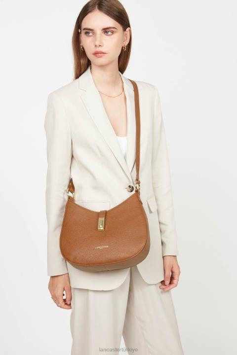kadınlar m omuz çantası foulonne milano karamel Lancaster Paris çanta H0LP3781