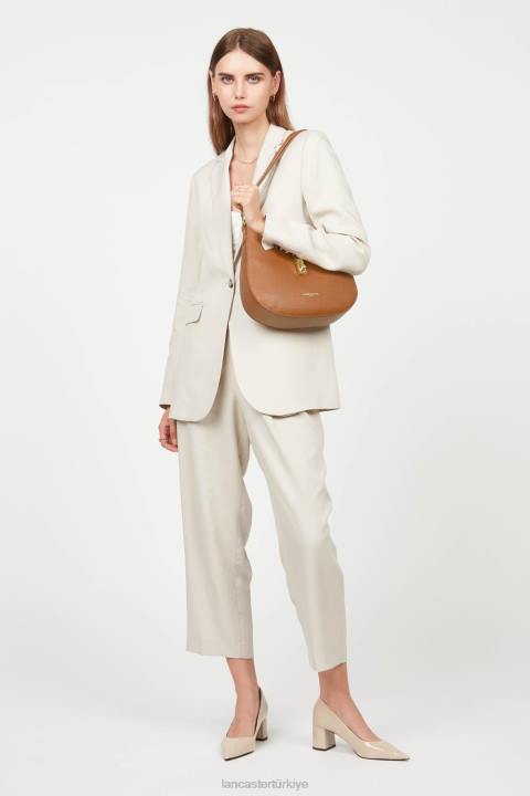 kadınlar m omuz çantası foulonne milano karamel Lancaster Paris çanta H0LP3781