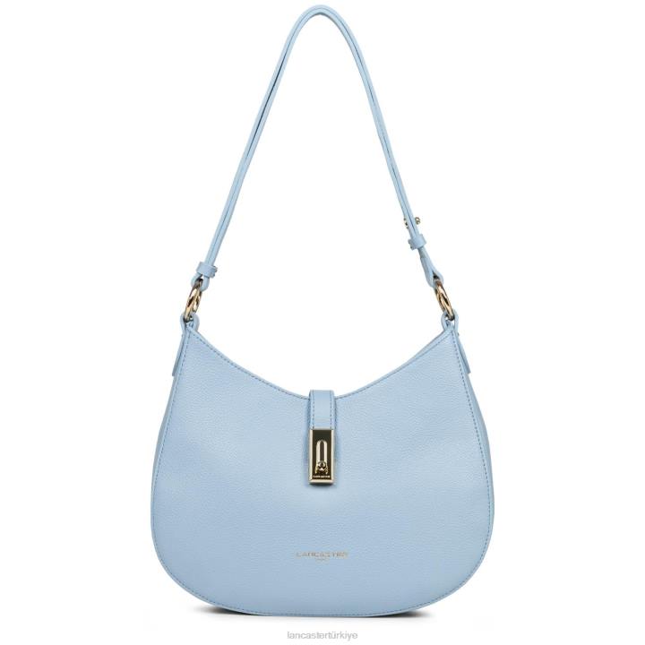 kadınlar m omuz çantası foulonne milano mavi ciel Lancaster Paris çanta H0LP3752