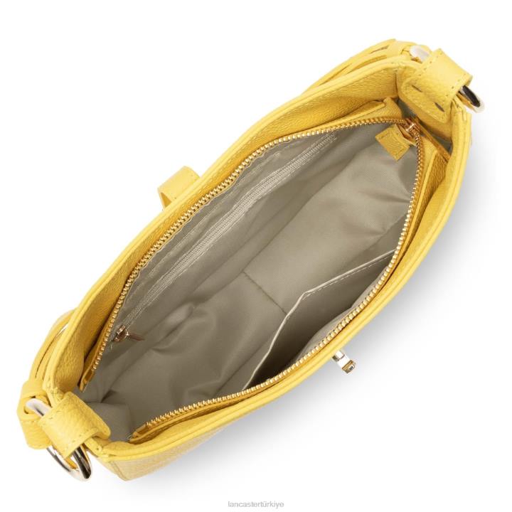 kadınlar m omuz çantası foulonne milano sarı Lancaster Paris çanta H0LP3756