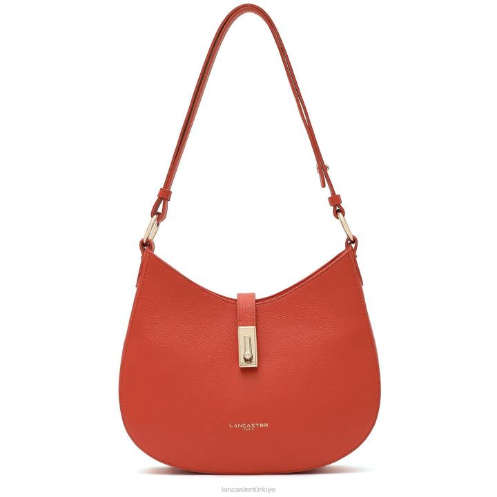 kadınlar m omuz çantası foulonne milano turuncu Lancaster Paris çanta H0LP3764