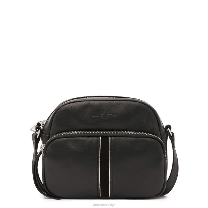 kadınlar muhabir çantası yumuşak melodi kara Lancaster Paris çanta H0LP4009