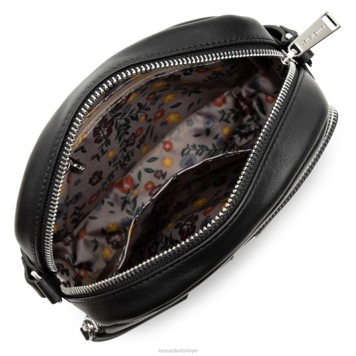 kadınlar muhabir çantası yumuşak melodi kara leopar Lancaster Paris çanta H0LP4011