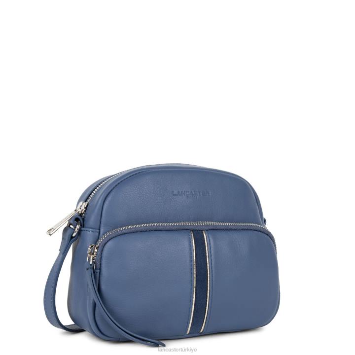 kadınlar muhabir çantası yumuşak melodi mavi Lancaster Paris çanta H0LP4012