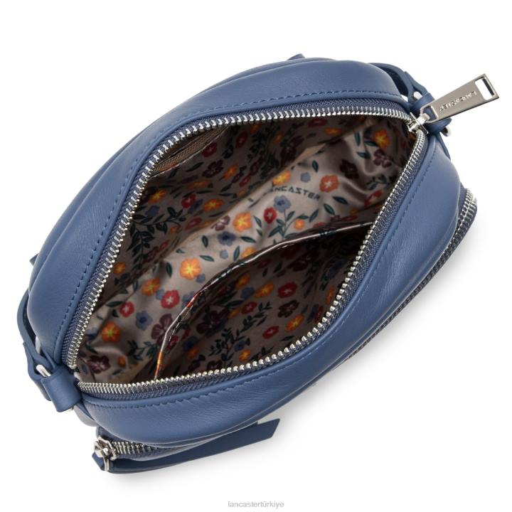 kadınlar muhabir çantası yumuşak melodi mavi Lancaster Paris çanta H0LP4012
