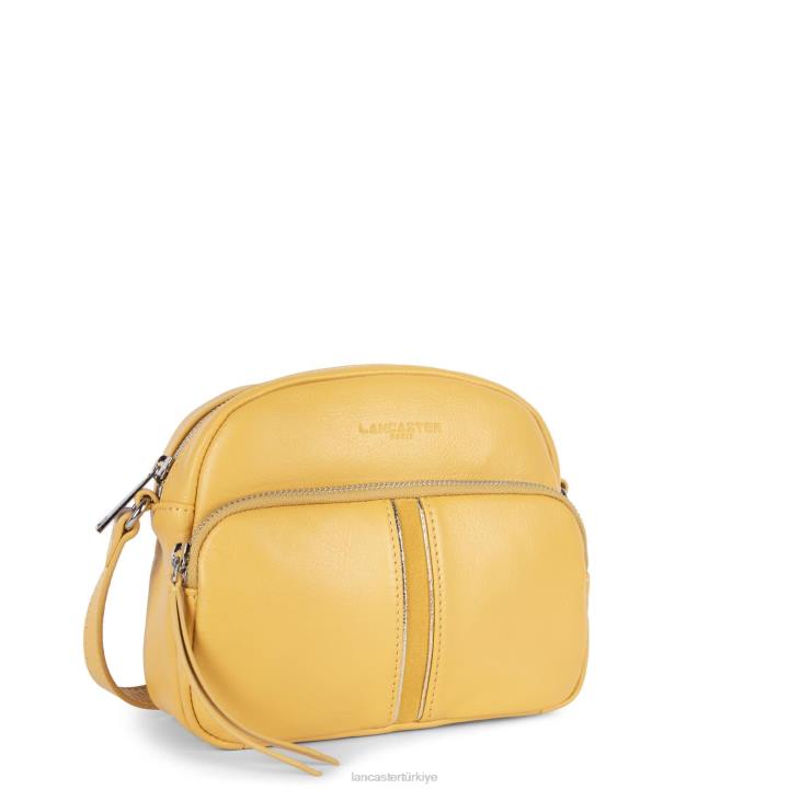 kadınlar muhabir çantası yumuşak melodi okre Lancaster Paris çanta H0LP4016