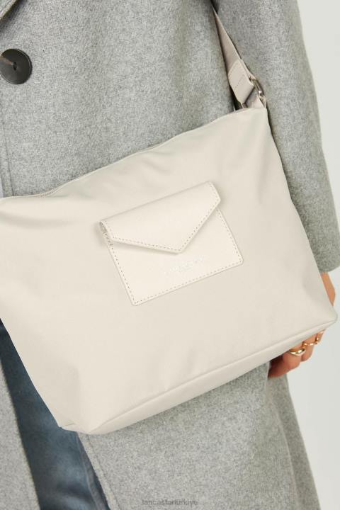 kadınlar omuz çantası akıllı kba ekru Lancaster Paris çanta H0LP3963