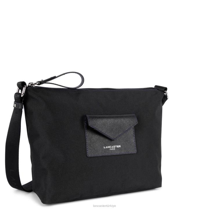 kadınlar omuz çantası akıllı kba kara menekşe Lancaster Paris çanta H0LP3969