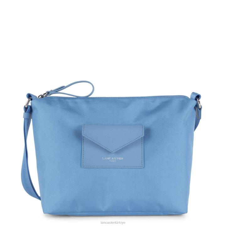 kadınlar omuz çantası akıllı kba mavi azur Lancaster Paris çanta H0LP3964