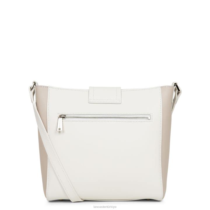 kadınlar omuz çantası şehir mae ekru-galet gül Lancaster Paris çanta H0LP4303