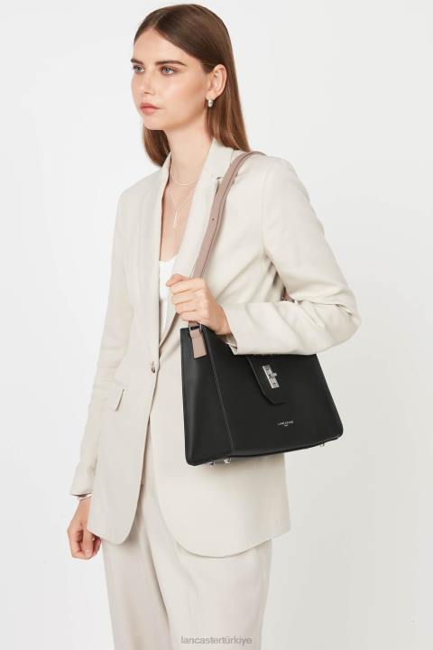 kadınlar omuz çantası şehir mae noir-çıplak Lancaster Paris çanta H0LP3580