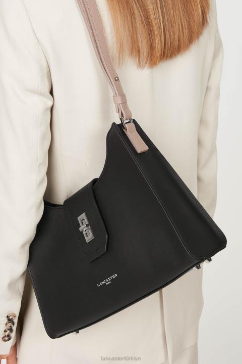 kadınlar omuz çantası şehir mae noir-çıplak Lancaster Paris çanta H0LP3580