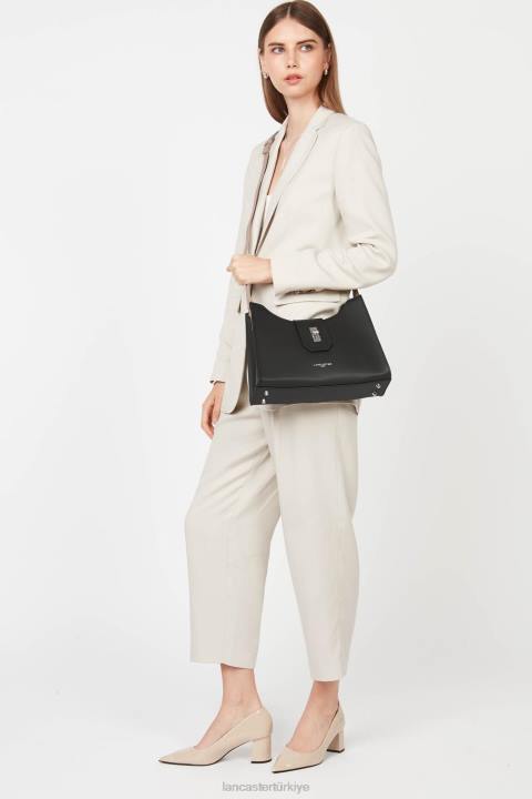 kadınlar omuz çantası şehir mae noir-çıplak Lancaster Paris çanta H0LP3580