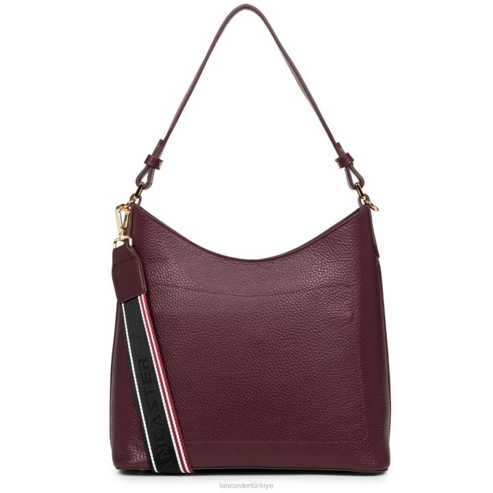 kadınlar omuz çantası foulonne çift fuxia'ya dökme öncesi Lancaster Paris çanta H0LP4350