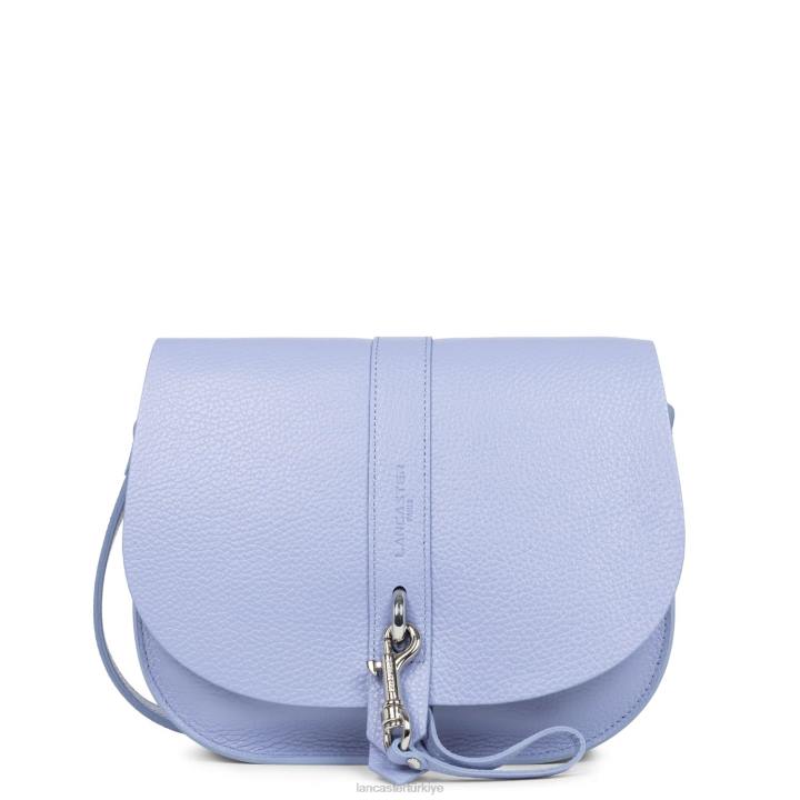 kadınlar omuz çantası foulonne çift kanca ekru lavand Lancaster Paris çanta H0LP3798
